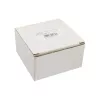 InLine Toma de red Cat.5e 2x RJ45 de superficie blanca RAL9010