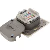 InLine 75602K Toma de pared, montaje de superficie o empotrar, 2x RJ45 vertical