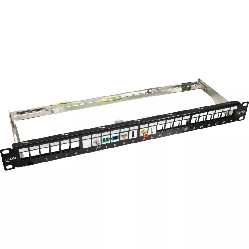 InLine Módulo Snap-In Keystone Jack RJ45 Cat.6a 76201A