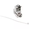InLine Módulo Snap-In Keystone Jack RJ45 Cat.6a, con cubierta antipolvo negra