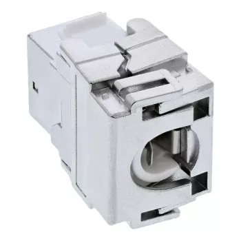 InLine Módulo Snap-In Keystone Jack RJ45 Premium Cat.6a, con cubierta antipolvo