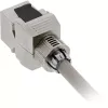 Módulo Snap-In Keystone Jack RJ45 InLine 76202F Cat.6a