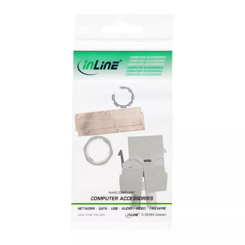 InLine Módulo Snap-In Keystone Jack RJ45 Cat.8.1