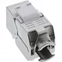 InLine Módulo Snap-In Keystone Jack RJ45 Cat.8.1 plano metálico 1 ud.