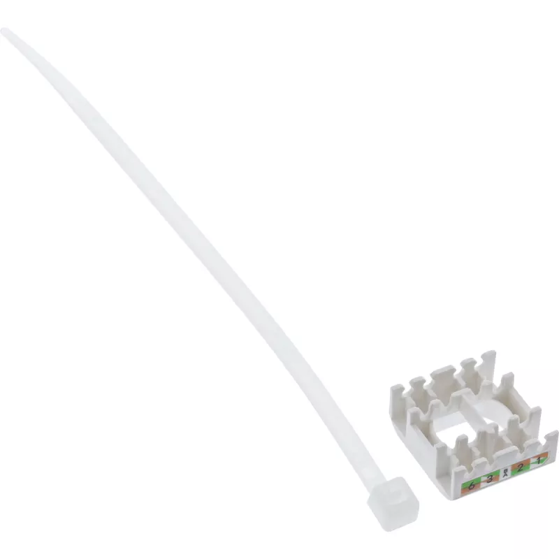 InLine Módulo Snap-In Keystone Jack RJ45 Cat.8.1 plano metálico 1 ud.