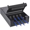InLine Caja de montaje en superficie para Keystone 4x RJ45 negra 76202X