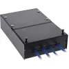 InLine Caja de montaje en superficie para Keystone 4x RJ45 negra 76202X