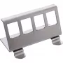 InLine 76203F Soporte de montaje para carril DIN con 4 keystone de metal snap-in