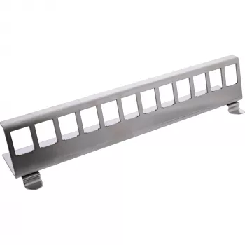 InLine 76203I Soporte de montaje para carril DIN con 12 puertos keystone de metal snap-in