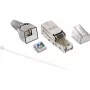 InLine Conector RJ45 Cat.6A 500MHz montaje en campo apantallado 76204A