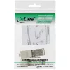 InLine Conector RJ45 Cat.6A 500MHz montaje en campo apantallado 76204A