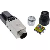 InLine Conector RJ45 Cat.6A 500MHz, montaje en campo, apantallado, con tapa de rosca