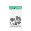 InLine Tapa ciega keystone SNAP-In para ranura de módulo, negra, 10 uds.