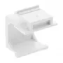 InLine Tapa ciega keystone SNAP-In para ranura de módulo, blanca, 10 uds.