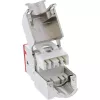 InLine Conector hembra RJ45 keystone, apantallado, Cat.6A, rojo, pack de 8