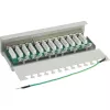 InLine Patch Panel Cat.6 12 puertos montaje en mesa/pared gris claro RAL7035