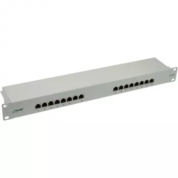 InLine patch panel Cat.6 16 puertos 19