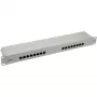 InLine patch panel Cat.6 16 puertos 19