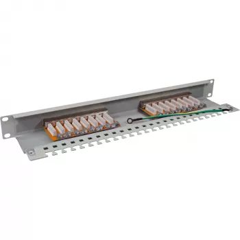 InLine patch panel Cat.6 16 puertos 19