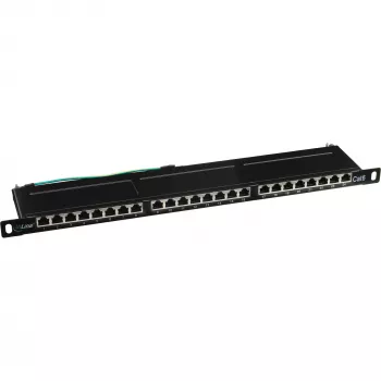 Patch panel Cat.6 InLine 76224B 24 puertos 19