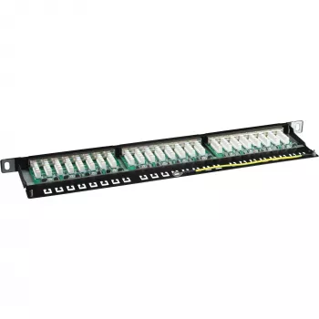 Patch panel Cat.6 InLine 76224B 24 puertos 19