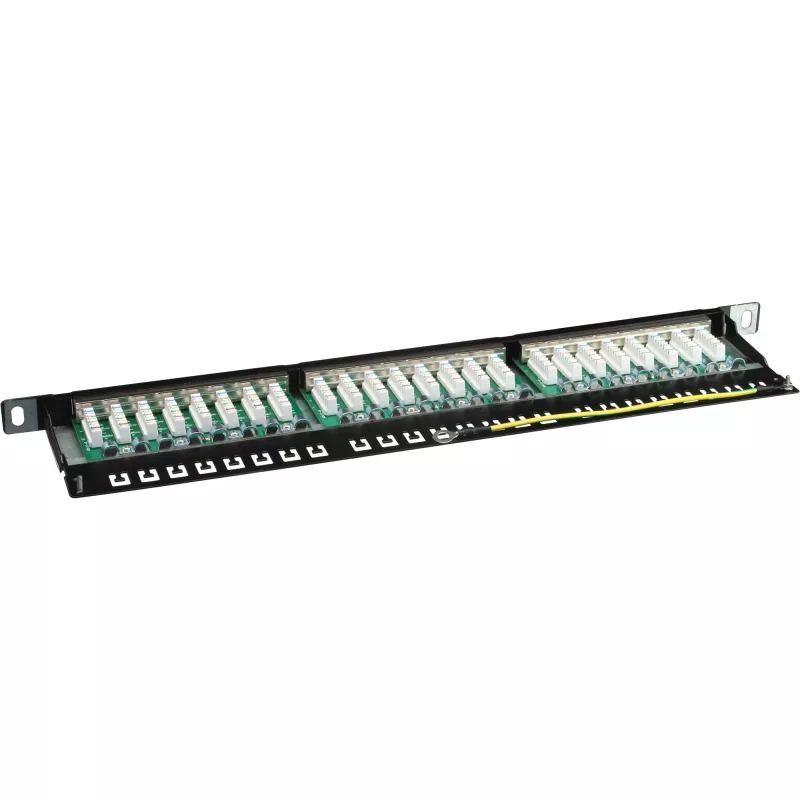 Patch panel Cat.6 InLine 76224B 24 puertos 19