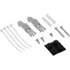 InLine Caja de consolidación de sobremesa 4x keystone RJ45, metal, negro RAL9005