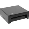 InLine Caja de consolidación de sobremesa 6x keystone RJ45, metal, negro RAL9005