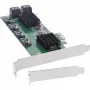 InLine Tarjeta de interfaz, controlador 8x SATA 6Gb/s, PCIe 2.0 (PCI Express)