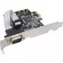 InLine Tarjeta de interfaz 1 puerto serie 9 pines PCIe, InLine, 76618D
