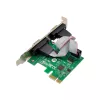 InLine Tarjeta de interfaz 2x serie 9 pines PCIe PCI-Express macho