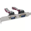 InLine Tarjeta de interfaz 1 puerto 25 pines paralelo + 2 puertos 9 pines serie PCIe