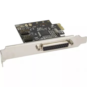 InLine Tarjeta de interfaz 1 puerto 25 pines paralelo + 2 puertos 9 pines serie PCIe