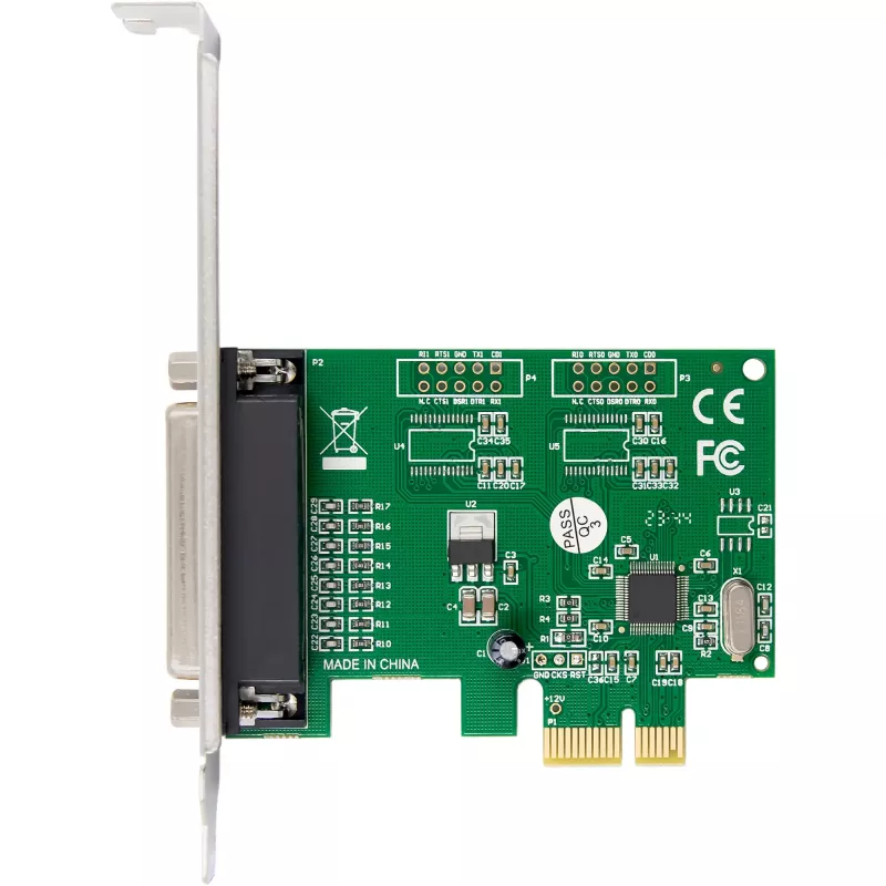 InLine Adaptador paralelo interno 76625E PCIe macho WCH CH382L