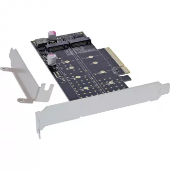 InLine 76660N Tarjeta de interfaz M.2 interna PCIe macho 64 Gbit/s