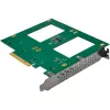InLine 76660P Adaptador U.2 interno PCIe macho 4 Gbit/s 3,3 V