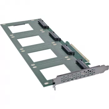 InLine 76660R Tarjeta de interfaz U.2 interna PCIe macho 4 Gbit/s
