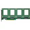 InLine 76660R Tarjeta de interfaz U.2 interna PCIe macho 4 Gbit/s
