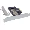 InLine 76660V Tarjeta de interfaz M.2 interna PCIe 4 Gbit/s