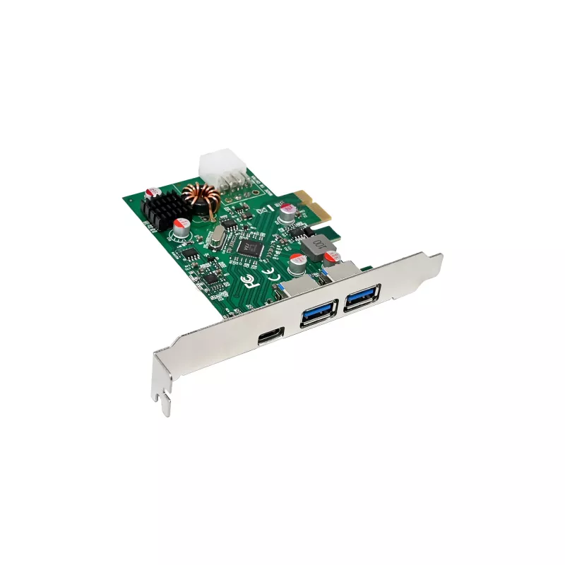 InLine 76661M Tarjeta de interfaz/adaptador interno USB 3.2 Gen 1 (3.1 Gen 1), USB Type-C