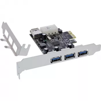 InLine 76662D tarjeta de interfaz/adaptador interno Molex 4 pines, USB 3.2 Gen 1 (3.1 Gen 1)