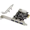 InLine 76662D tarjeta de interfaz/adaptador interno Molex 4 pines, USB 3.2 Gen 1 (3.1 Gen 1)