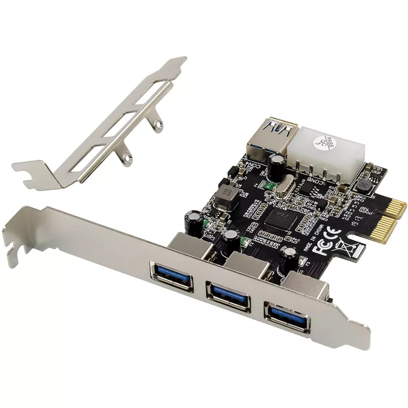 InLine 76662D tarjeta de interfaz/adaptador interno Molex 4 pines, USB 3.2 Gen 1 (3.1 Gen 1)