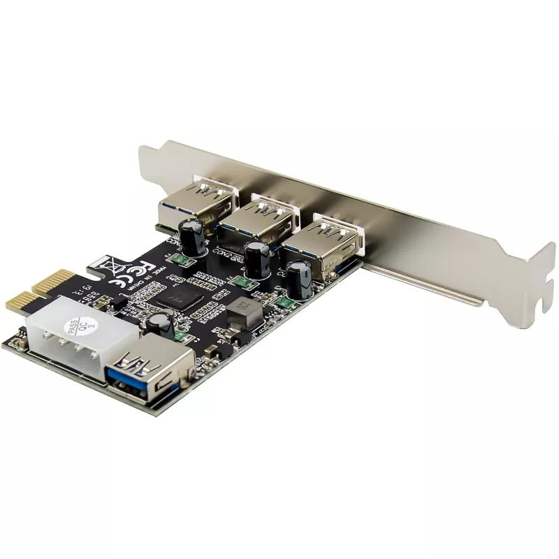 InLine 76662D tarjeta de interfaz/adaptador interno Molex 4 pines, USB 3.2 Gen 1 (3.1 Gen 1)