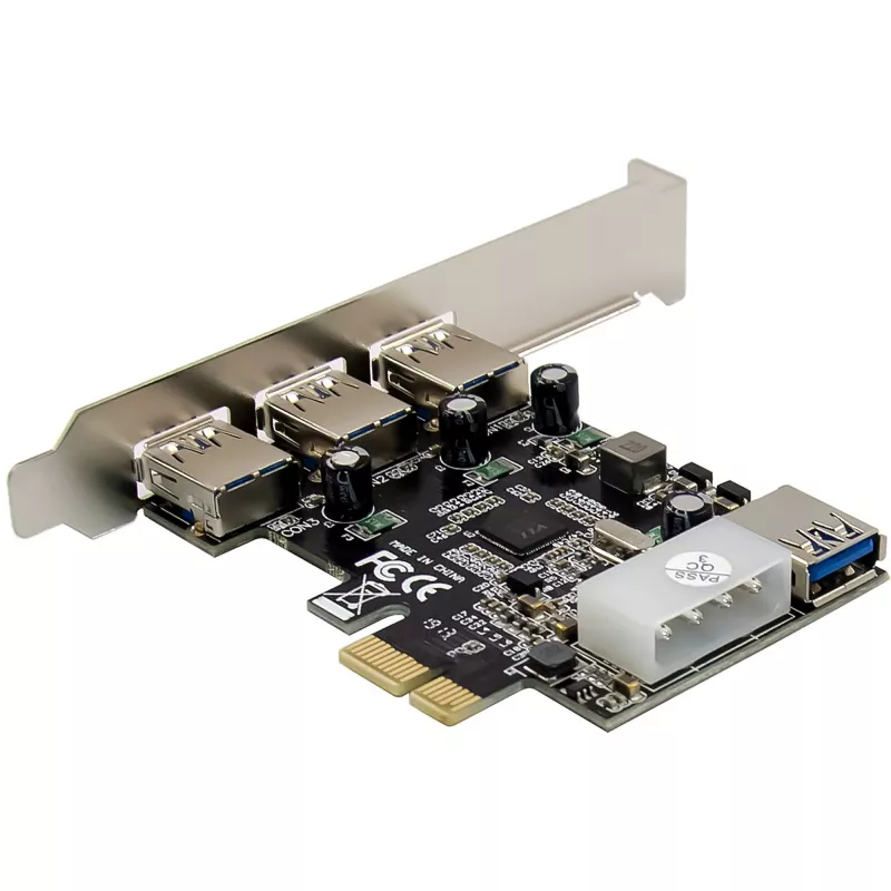 InLine 76662D tarjeta de interfaz/adaptador interno Molex 4 pines, USB 3.2 Gen 1 (3.1 Gen 1)