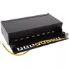 InLine panel de parcheo Cat.6A montaje de mesa/pared 8 puertos negro RAL9005