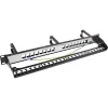 InLine patch panel 16 puertos, panel vacío Keystone con 3 soportes, 19