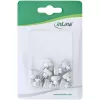 InLine tornillos moleteados para carcasa, aluminio, plateado, 10 uds.