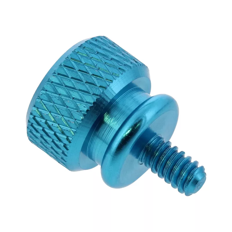 Tornillos moleteados para carcasa InLine 77770B azul aluminio 10 uds.