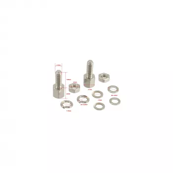 InLine set de tornillos set de montaje Sub-D 10 uds.